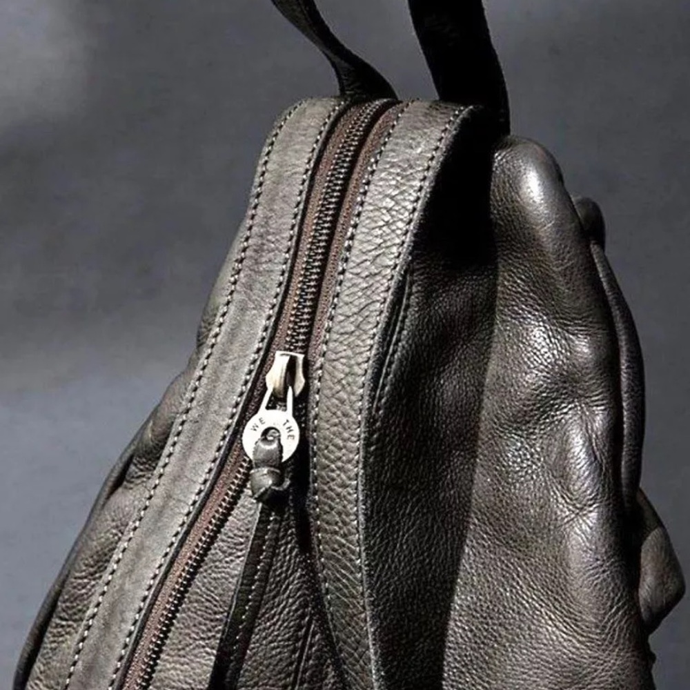 Free People We The Free Sparrow Convertible Sling Bag Shadow Carbon Gray - Picture 10 of 11